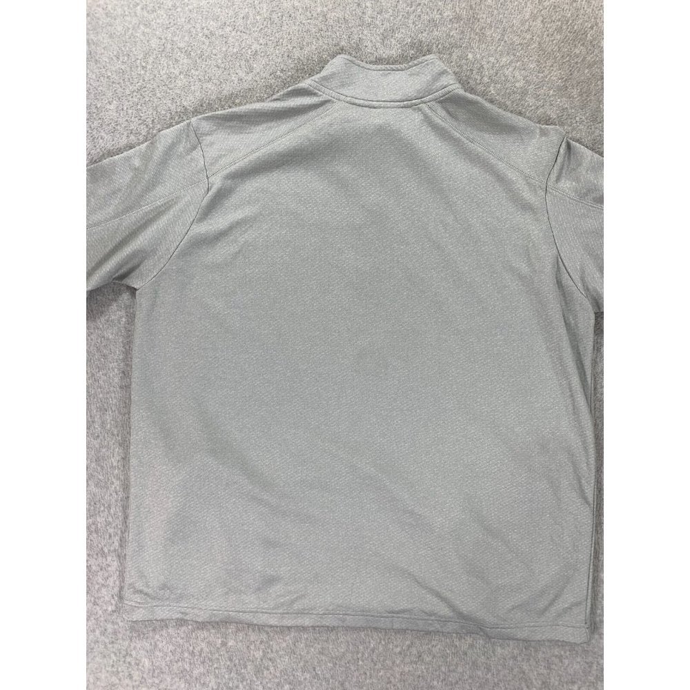 Nebraska Cornhuskers Champion 1/4 Zip Pullover (Men's XL) Gray - Picture 11 of 12